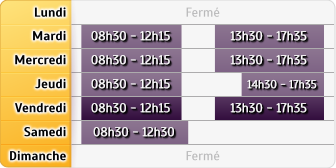 Horaires Agence Colomiers le Perget