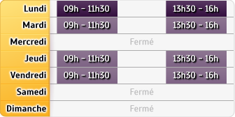Horaires CAF - Thionville