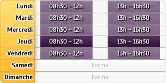 Horaires CAF - Castres