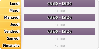 Horaires CAF - Auray