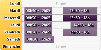 Horaires Agence St Amour