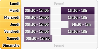 Horaires Agence Chaussin