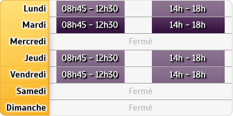 Horaires Groupama - Agence Embrun