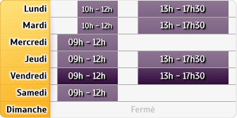 Horaires Agence Maaf   Le Mans Pontlieue