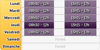 Horaires CAF - Bar-le-Duc
