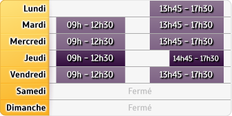 Horaires Matmut - Fontaine