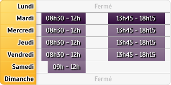 Horaires Mma - Arnay-le-Duc