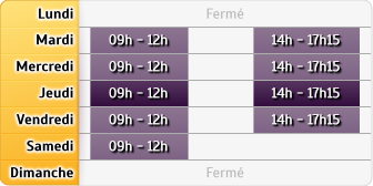 Horaires MMA Laon Gare