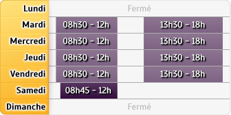 Horaires Agence Fameck