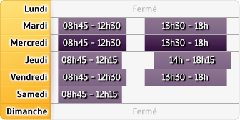 Horaires Credit Mutuel - Chassieu