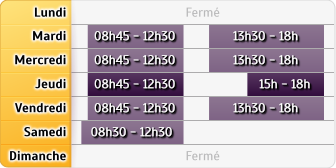 Horaires Credit Mutuel - Mions
