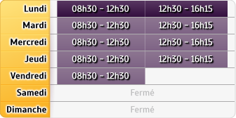 Horaires Pôle Emploi  Chambery Gd Verger