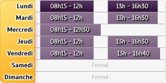 Horaires Gmf Assurances - Baie-Mahault Guadeloupe