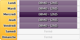 Horaires Banque Kolb - Agence Mirecourt