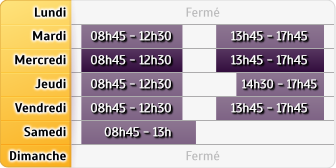Horaires LCL Rennes St Martin