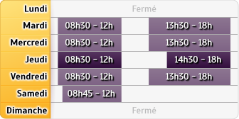 Horaires LCL Annecy Seynod