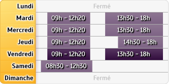 Horaires LCL Colomiers Perget