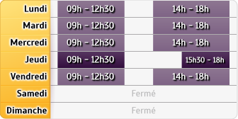 Horaires Agence Angers Foch