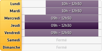 Horaires Groupama Chambly