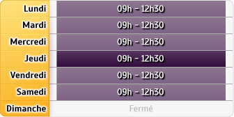Horaires Groupama - Parthenay
