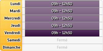 Horaires Groupama Ares