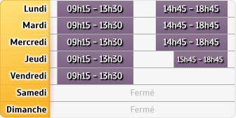 Horaires Agence Montpellier Campus