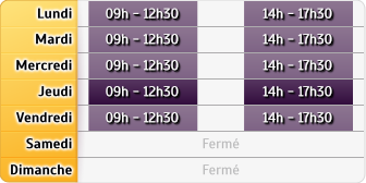 Horaires Mma Chaussin