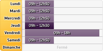 Horaires Groupama - Ussel