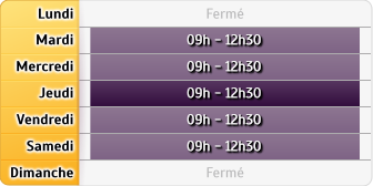 Horaires Groupama - Louviers