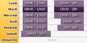 Horaires Cic - Chauny