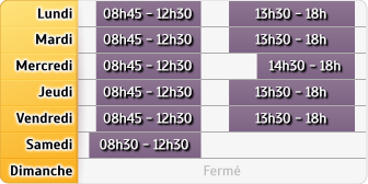Horaires Cic - Dax