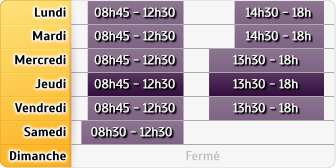 Horaires Cic - Clermont L Herault