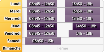Horaires Cic - Maubeuge