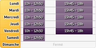 Horaires Cic - Lanester