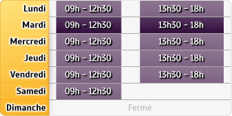 Horaires Cic - Ruoms