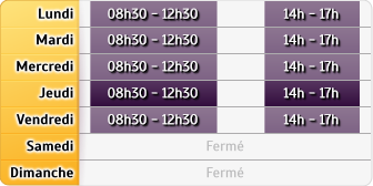 Horaires Groupama - Agence St Louis